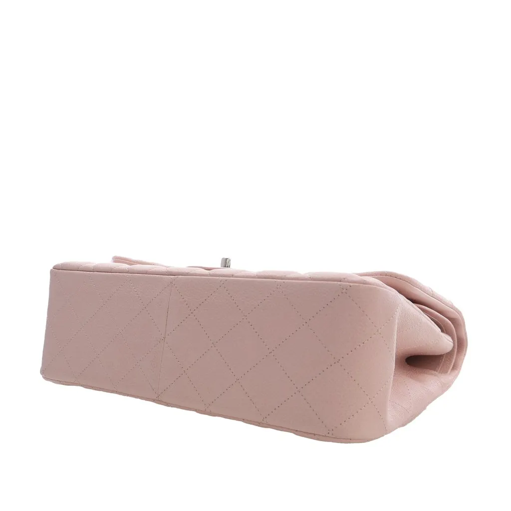 Chanel Jumbo Classic Caviar Double Flap Pink Leather Very good - Box View