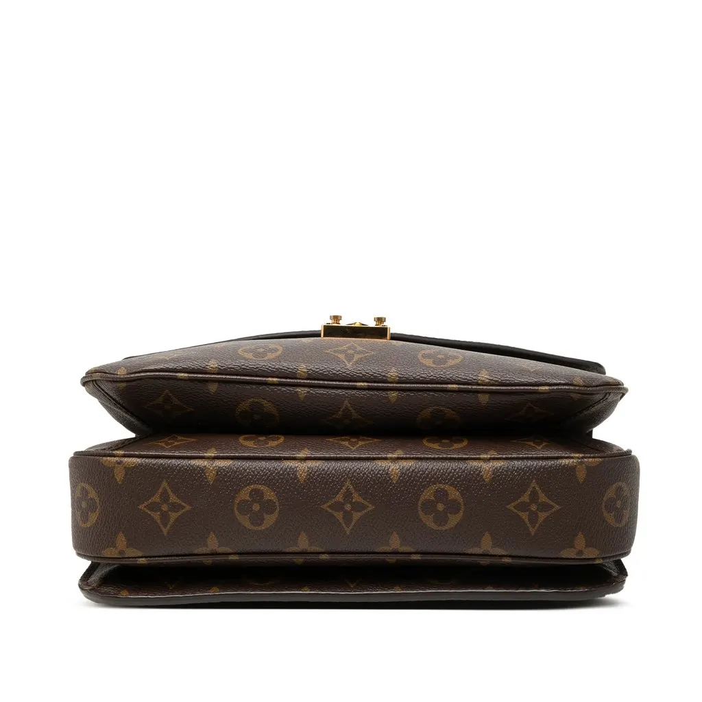 Louis Vuitton Monogram Pochette Metis Brown Very good - Inside View