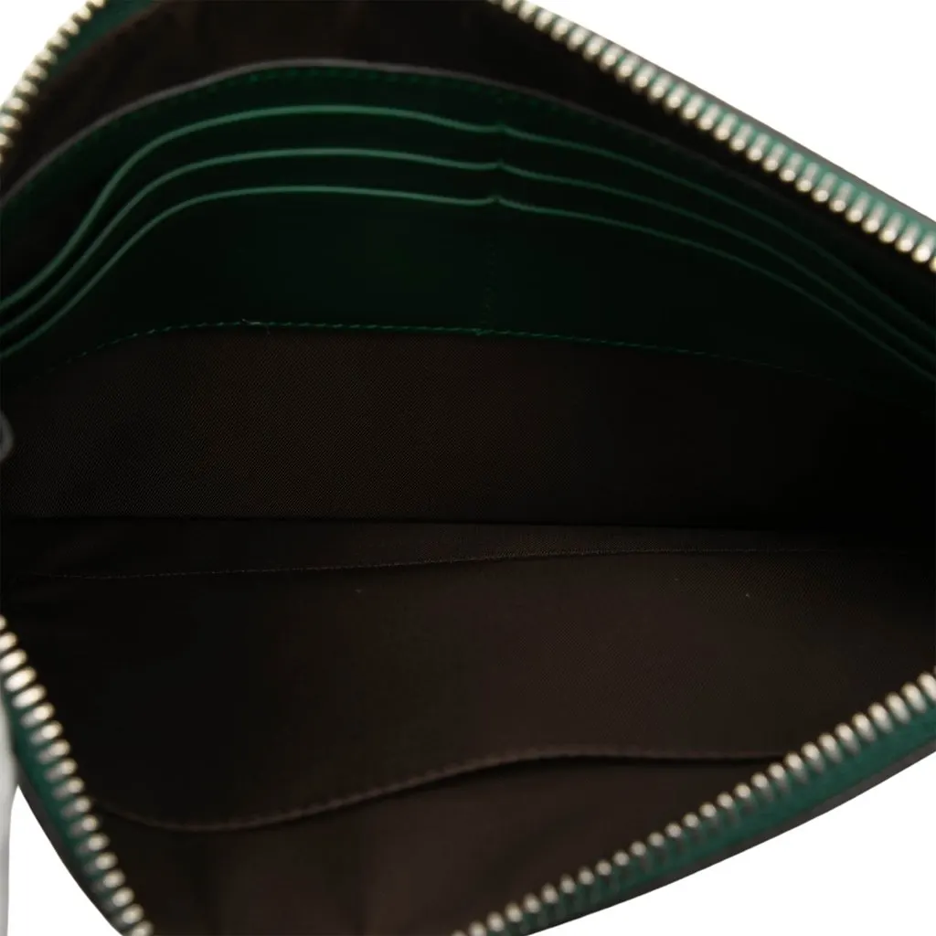 Gucci GG Supreme Fox Clutch Beige Very good - Model View