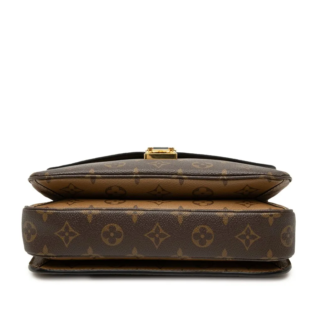 Louis Vuitton Monogram Reverse Pochette Metis Brown Very good - Inside View