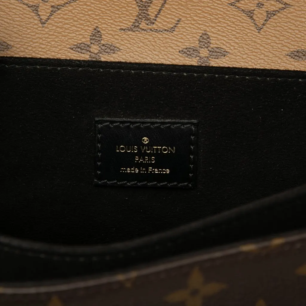 Louis Vuitton Monogram Reverse Pochette Metis Brown Very good - Box View