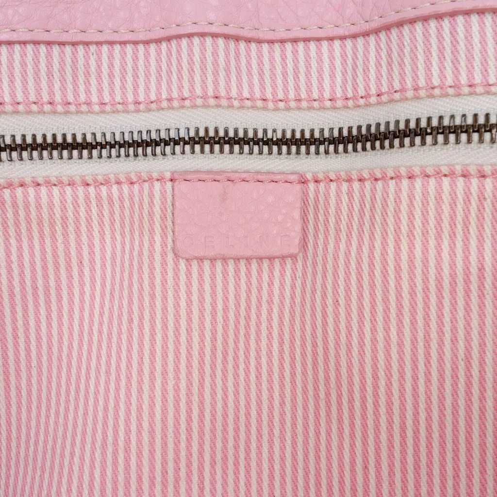 Celine Leather Boogie Tote Pink Leather Good - Box View