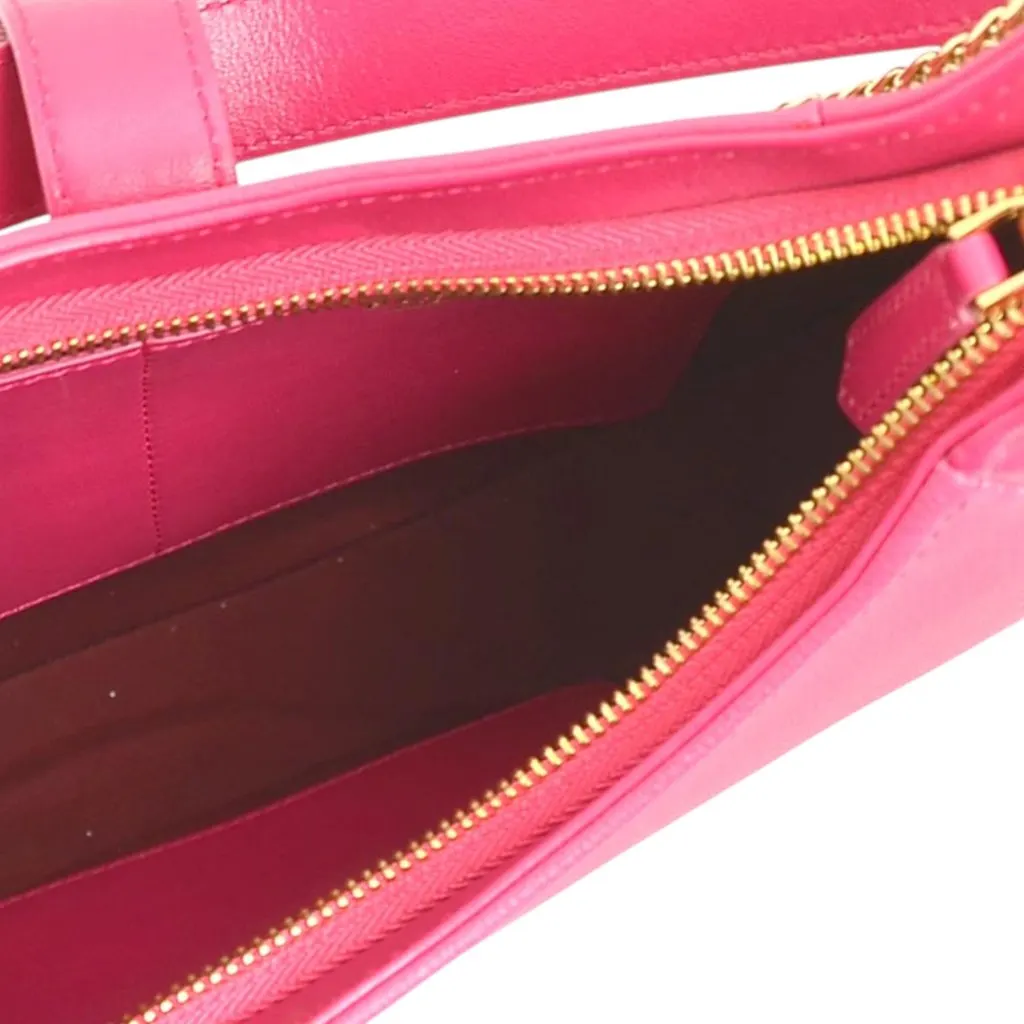 Bvlgari Medium Leather Serpenti Ellipse Satchel Pink Leather Very good - Box View