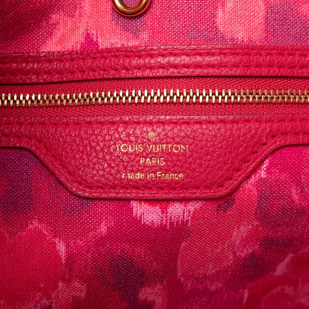 Louis Vuitton Monogram Ikat Neverfull MM Brown Very good - Box View