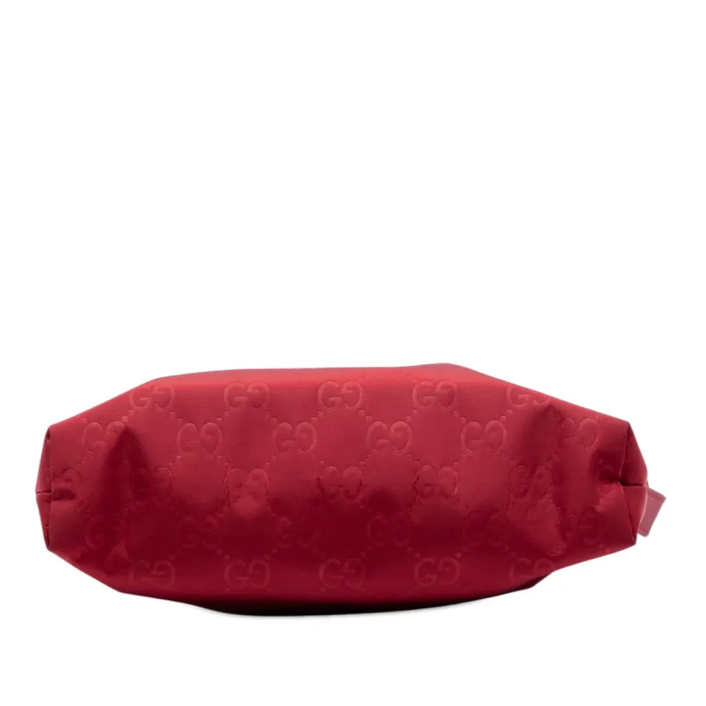 Gucci GG Nylon Crossbody Red Very good - Inside View