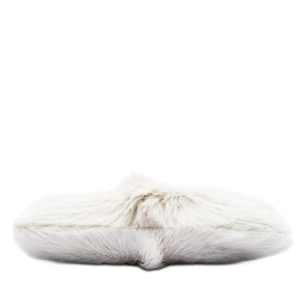 Chanel Rabbit Fur No.5 Perfume Bottle Charm Pochette White Very good - Inside View