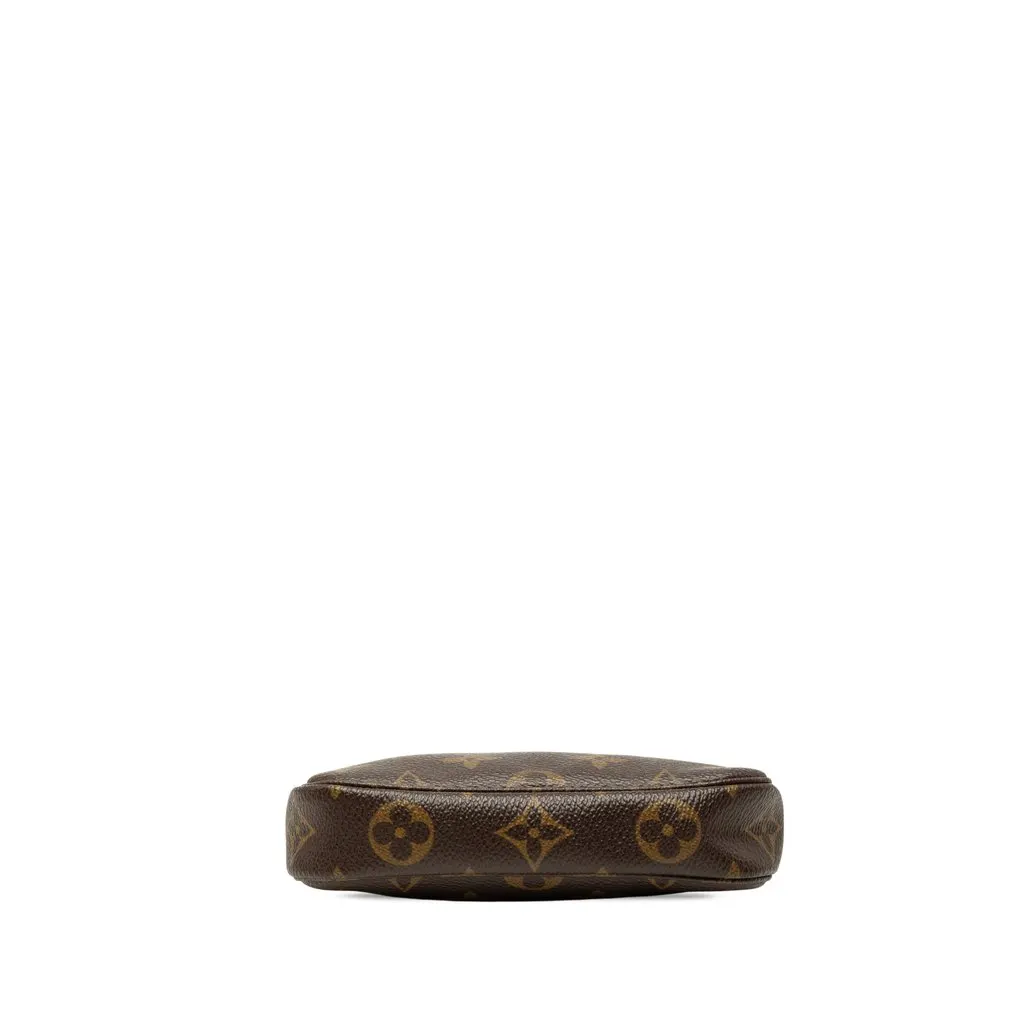 Louis Vuitton Monogram Mini Pochette Accessoires Brown Very good - Inside View