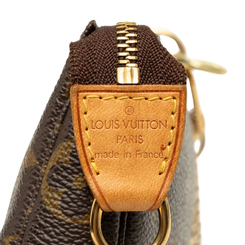 Louis Vuitton Monogram Mini Pochette Accessoires Brown Very good - Box View