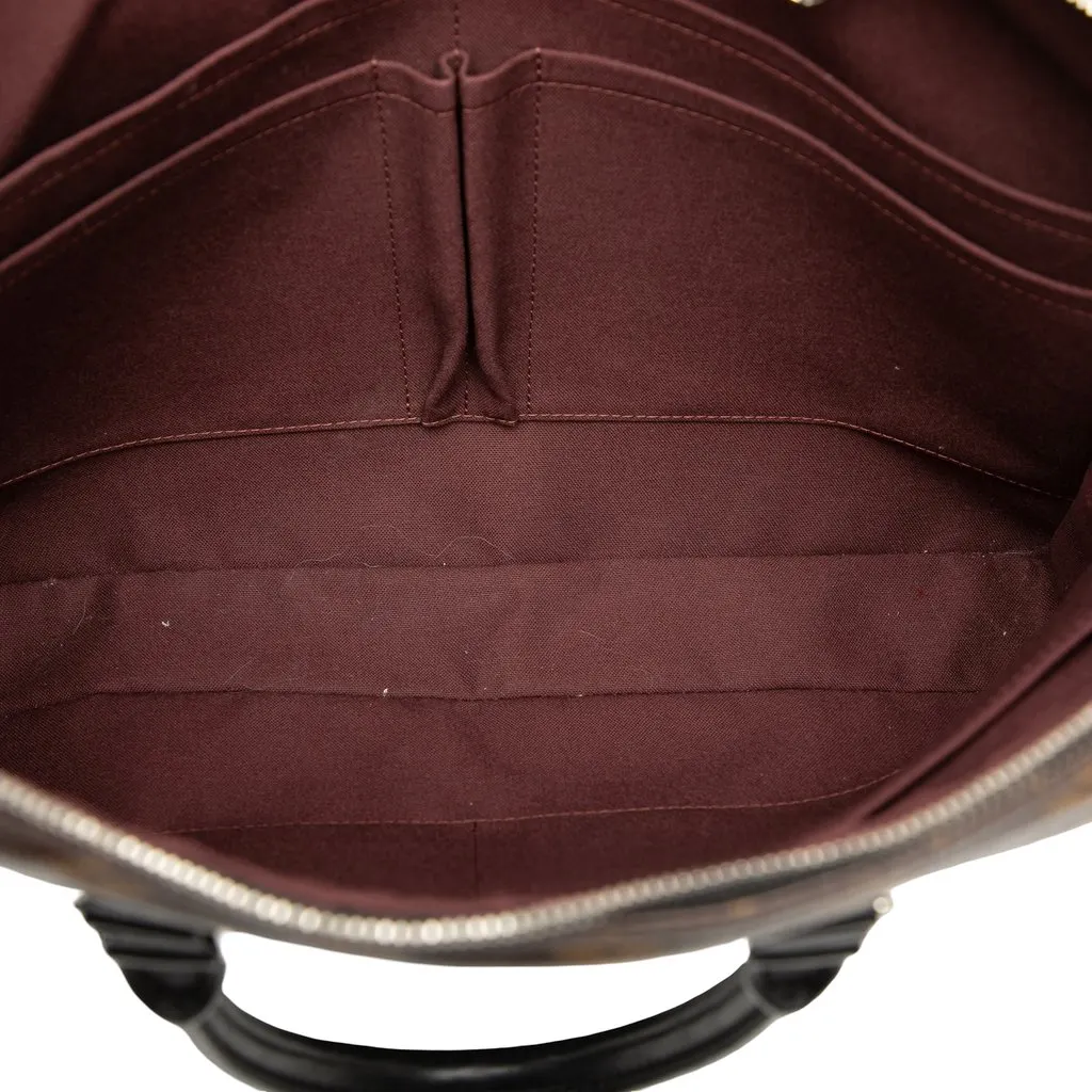Louis Vuitton Monogram Macassar Porte Documents Voyage GM Brown Very good - Model View