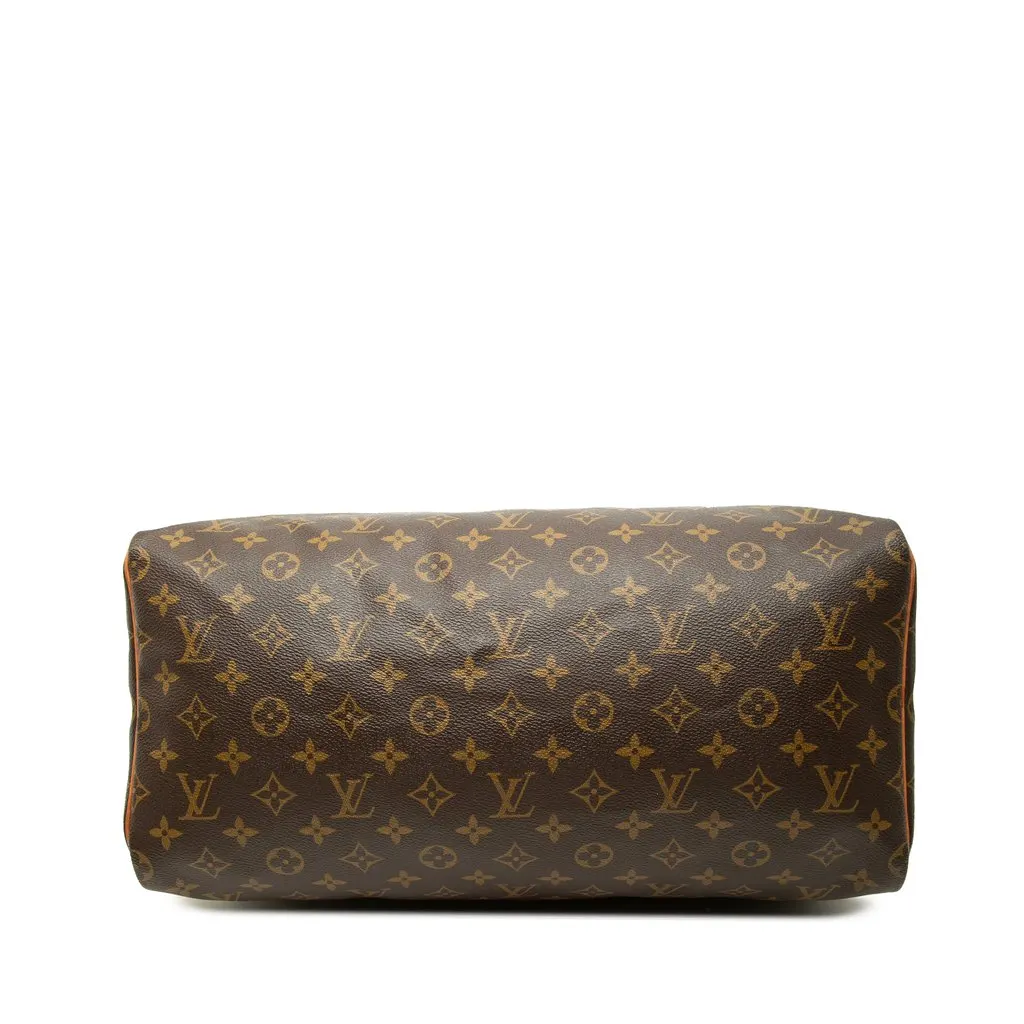 Louis Vuitton Monogram Speedy 40 Brown Canvas Good - Inside View