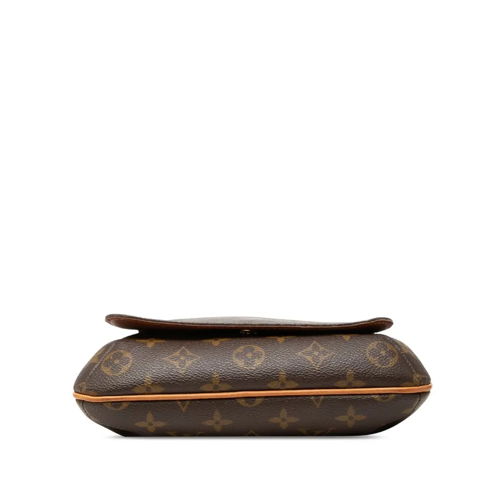 Louis Vuitton Monogram Musette Salsa PM Short Strap Brown Canvas Good - Inside View