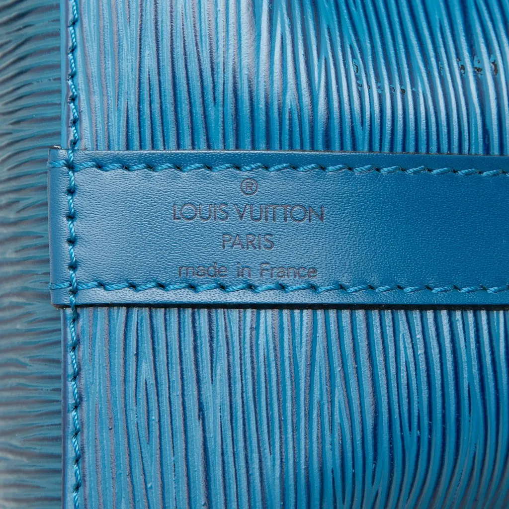 Louis Vuitton Epi Petit Noe Blue Leather Very good - Box View