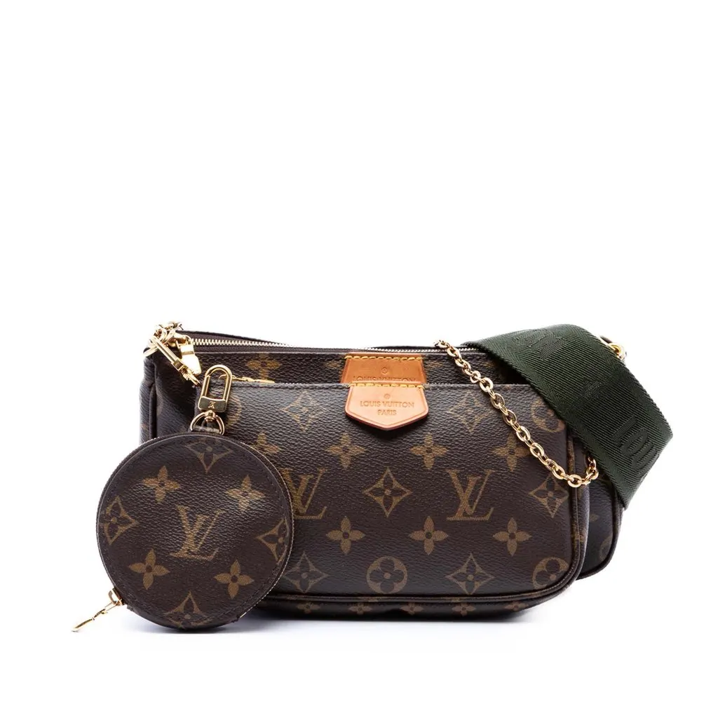Louis Vuitton Monogram Multi Pochette Accessoires Brown Very good - Front View