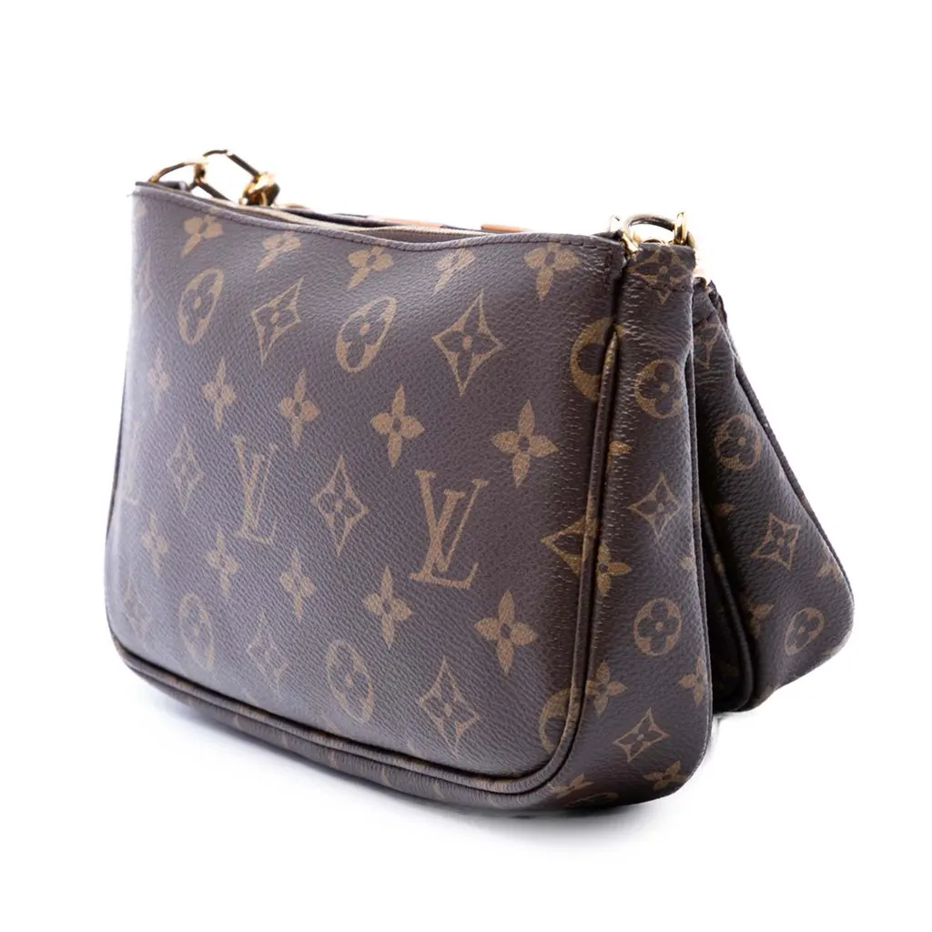 Louis Vuitton Monogram Multi Pochette Accessoires Brown Very good - Back View
