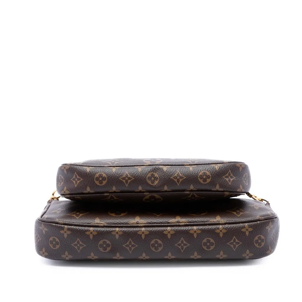 Louis Vuitton Monogram Multi Pochette Accessoires Brown Very good - Inside View