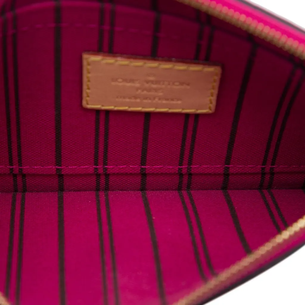 Louis Vuitton Monogram Neverfull Pochette PM Brown Very good - Model View