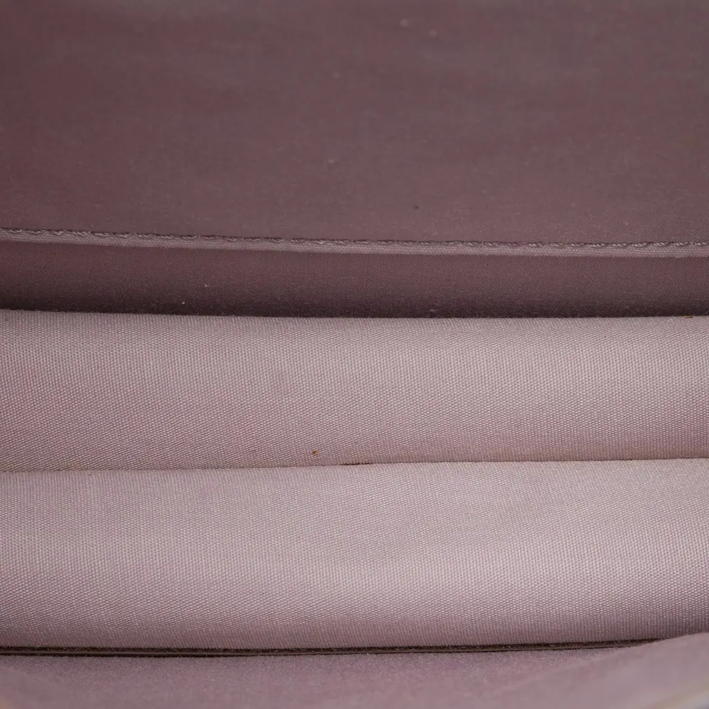 Louis Vuitton Epi Biarritz Purple Leather Very good - Model View