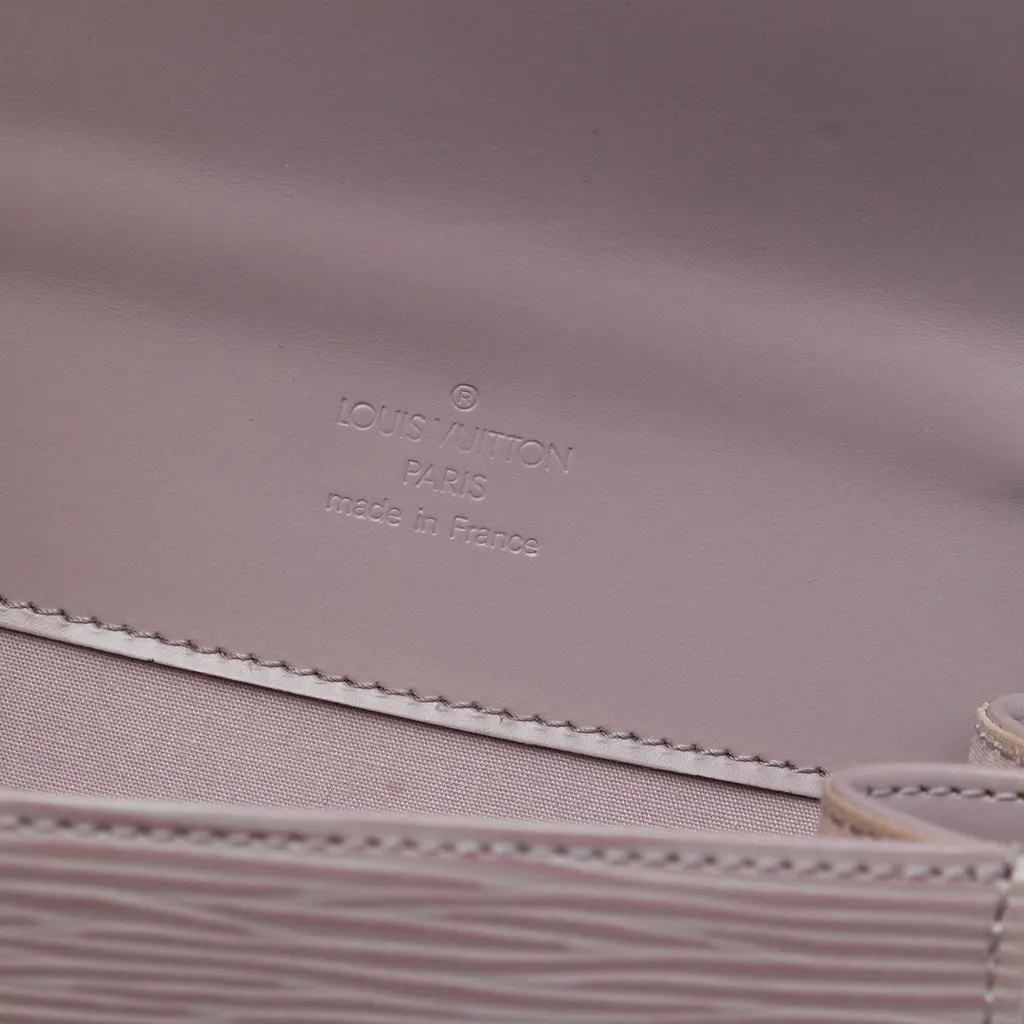 Louis Vuitton Epi Biarritz Purple Leather Very good - Box View