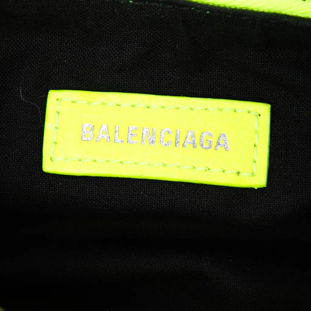 Balenciaga Lambskin Motocross Le Cagole XS Yellow Leather Very good - Box View