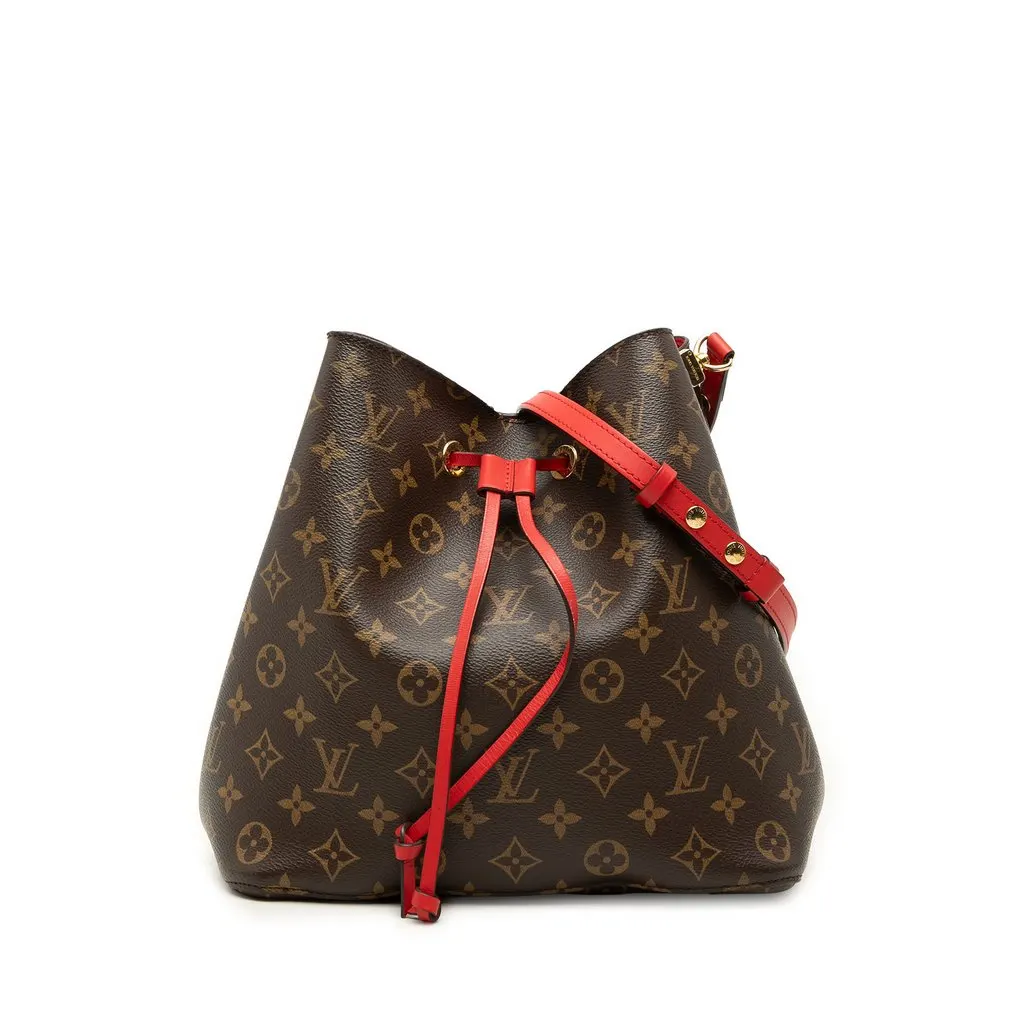 Louis Vuitton Monogram Neonoe MM Brown Very good - Front View