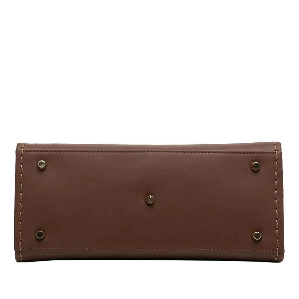 Chloé Medium Zipped Edith Satchel Brown Leather Very good - Inside View