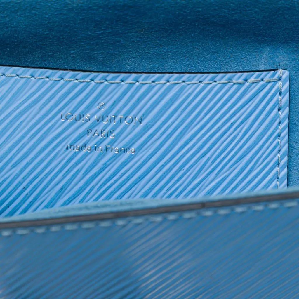 Louis Vuitton Epi Early Bird Twist MM Blue Leather Good - Box View