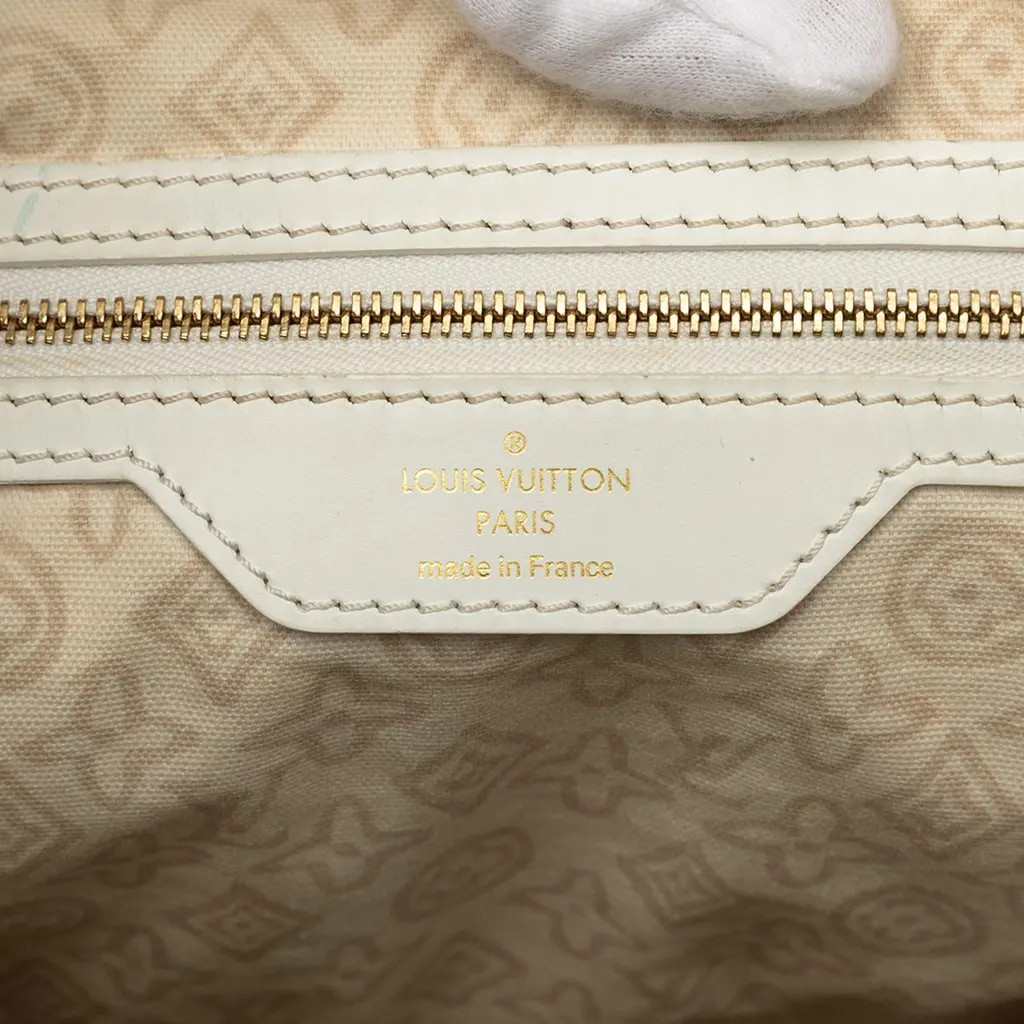Louis Vuitton Monogram Tahitienne Cabas GM Beige Very good - Box View