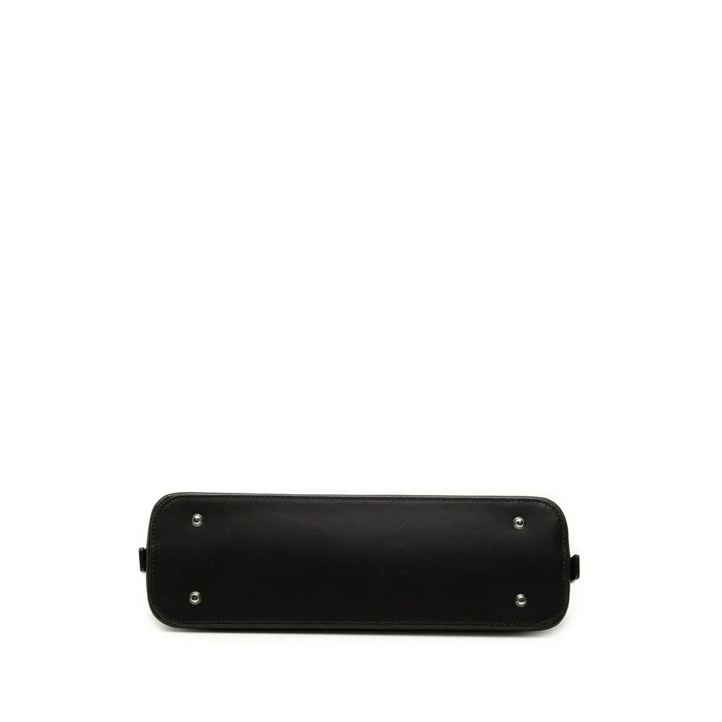 Burberry Supernova Check Wool Shoulder Bag Black Very good - Inside View