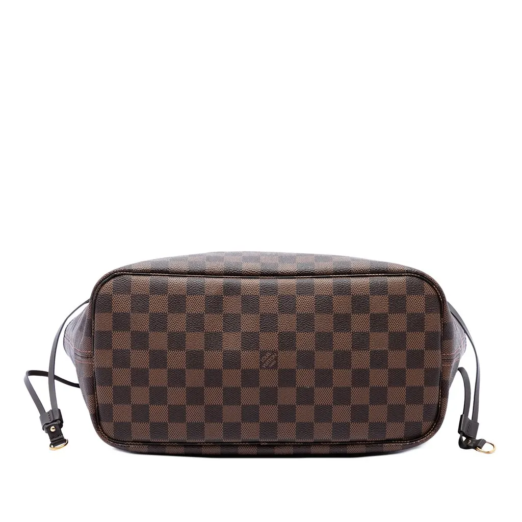 Louis Vuitton Damier Ebene Neverfull MM Brown Canvas Very good - Inside View