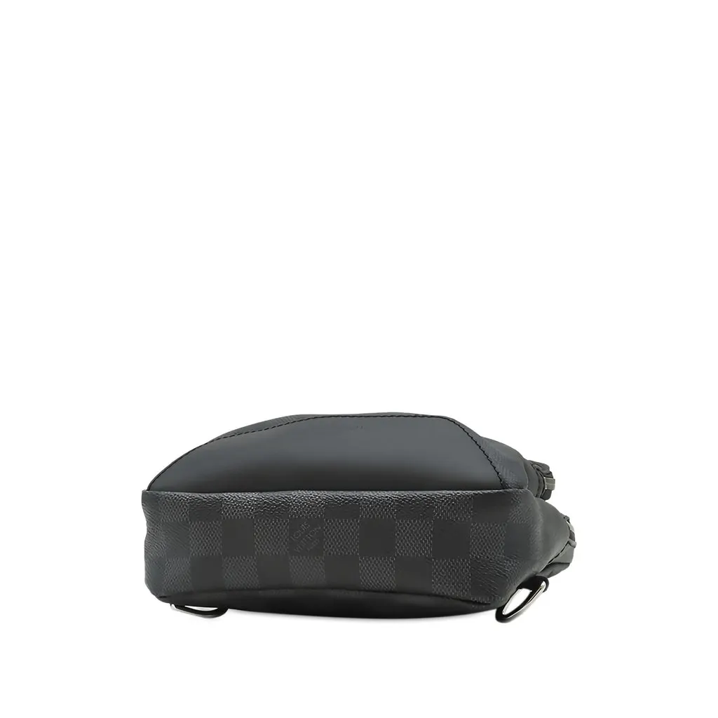 Louis Vuitton Damier Graphite Avenue Sling Black Canvas Very good - Inside View