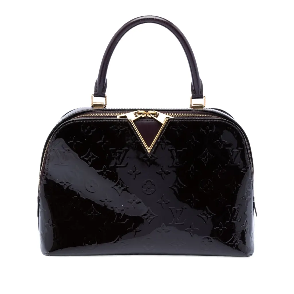 Louis Vuitton Monogram Vernis Melrose Purple Leather Very good - Front View