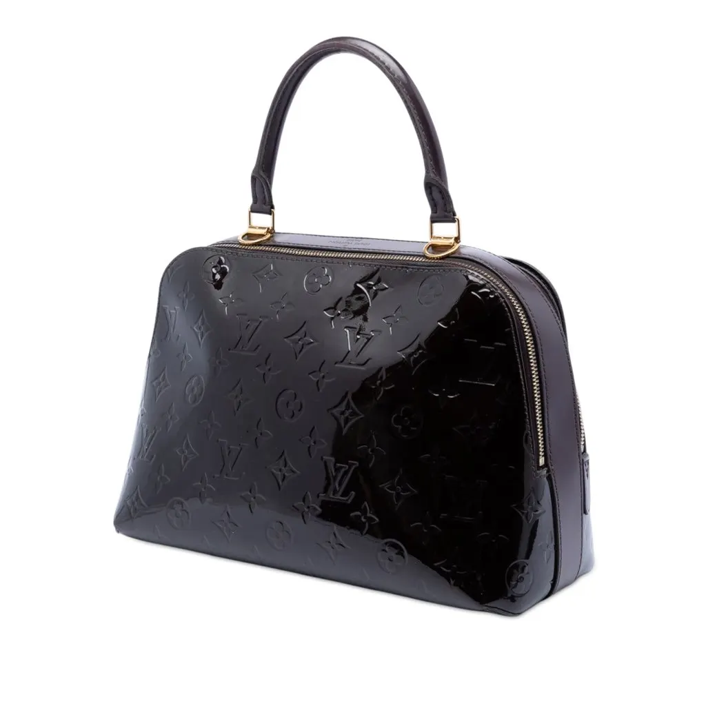 Louis Vuitton Monogram Vernis Melrose Purple Leather Very good - Back View
