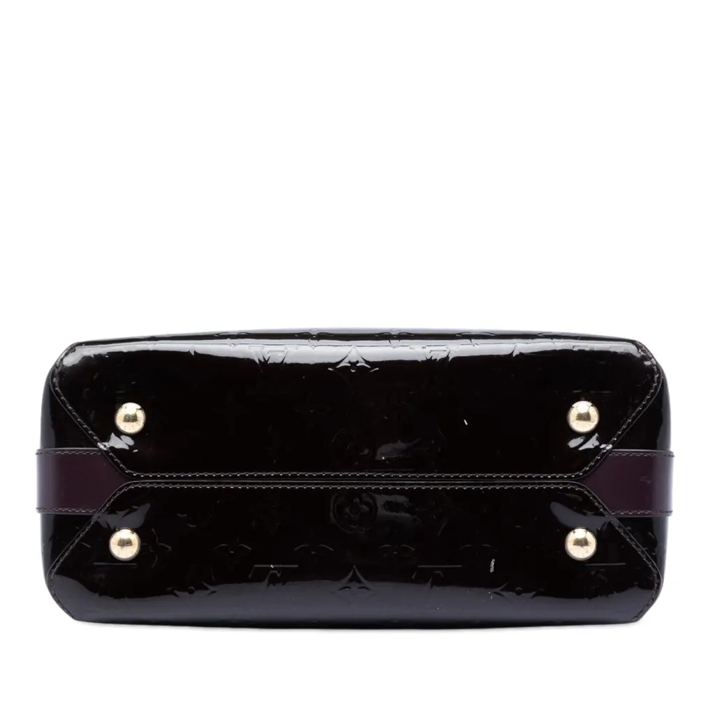 Louis Vuitton Monogram Vernis Melrose Purple Leather Very good - Inside View