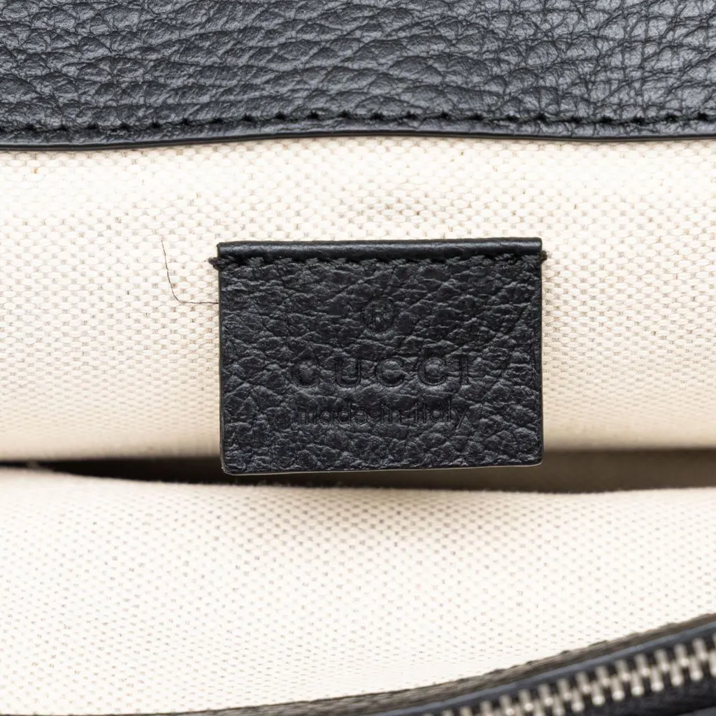 Gucci Medium Calfskin Dionysus Shoulder Bag Black Leather Good - Box View