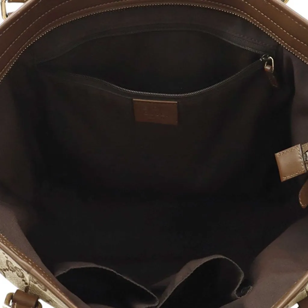 Gucci GG Canvas Joy Convertible Tote Beige Very good - Inside View