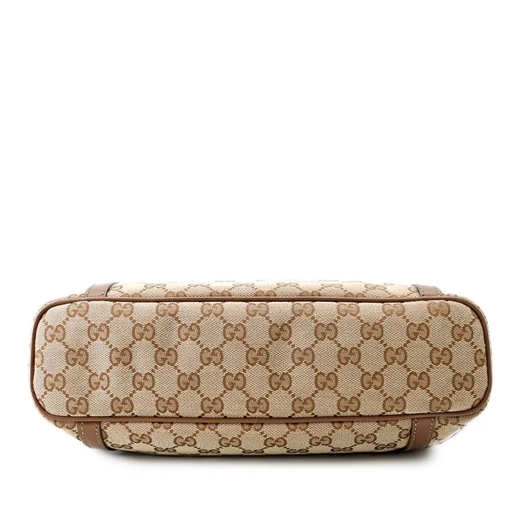 Gucci GG Canvas Joy Convertible Tote Beige Very good - Model View