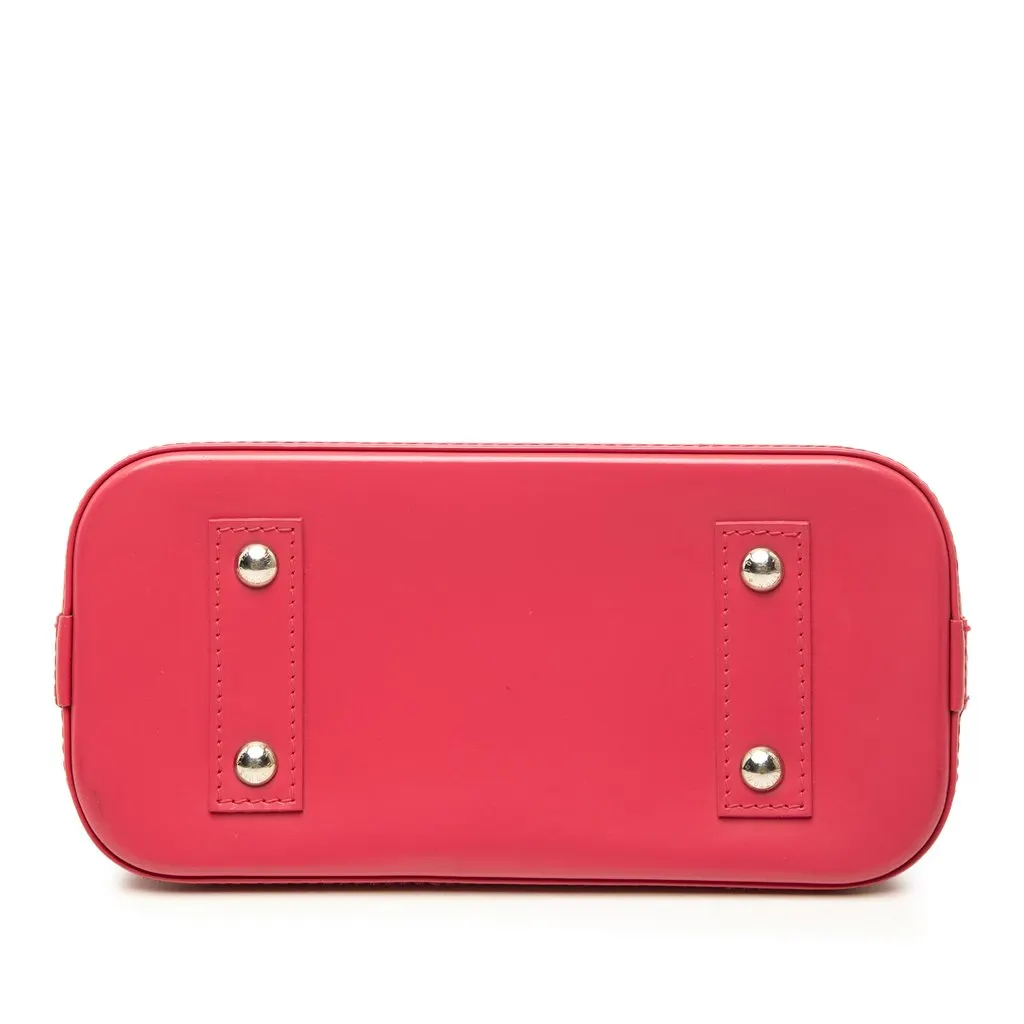 Louis Vuitton Epi Alma BB Pink Leather Good - Inside View