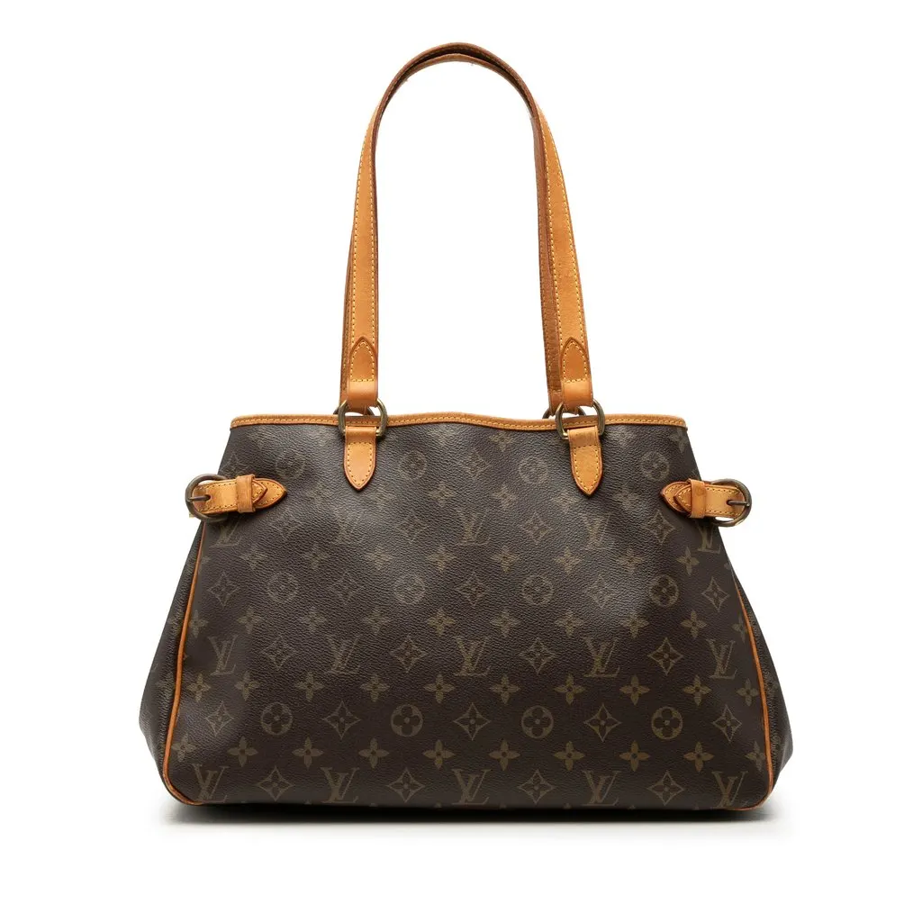 Louis Vuitton Monogram Batignolles Horizontal Brown Very good - Front View