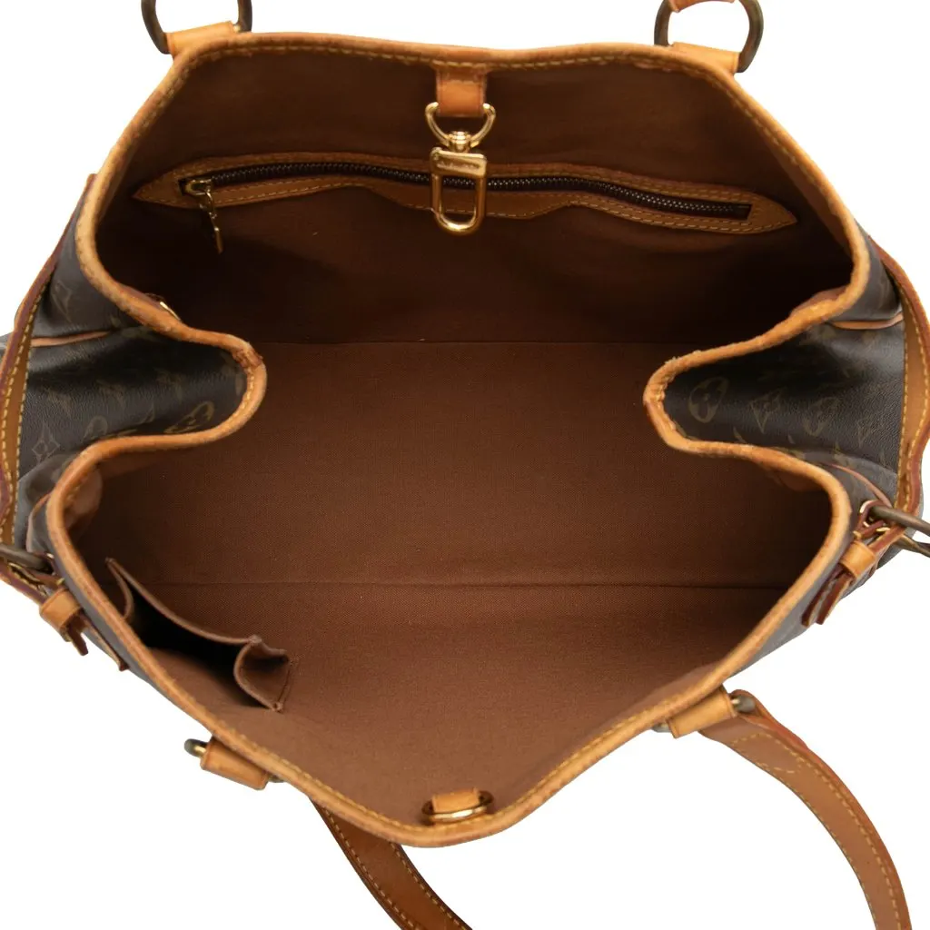 Louis Vuitton Monogram Batignolles Horizontal Brown Very good - Model View