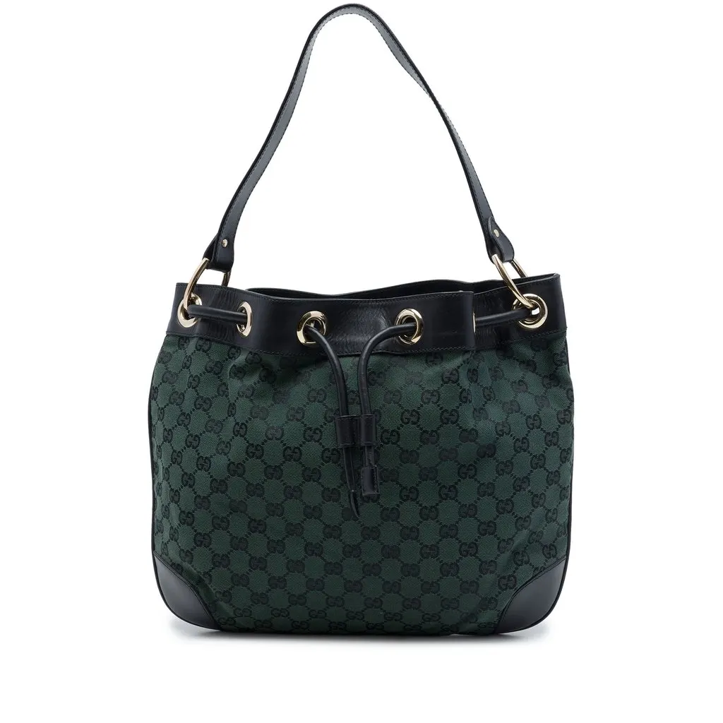 Gucci GG قماش حقيبة دلو