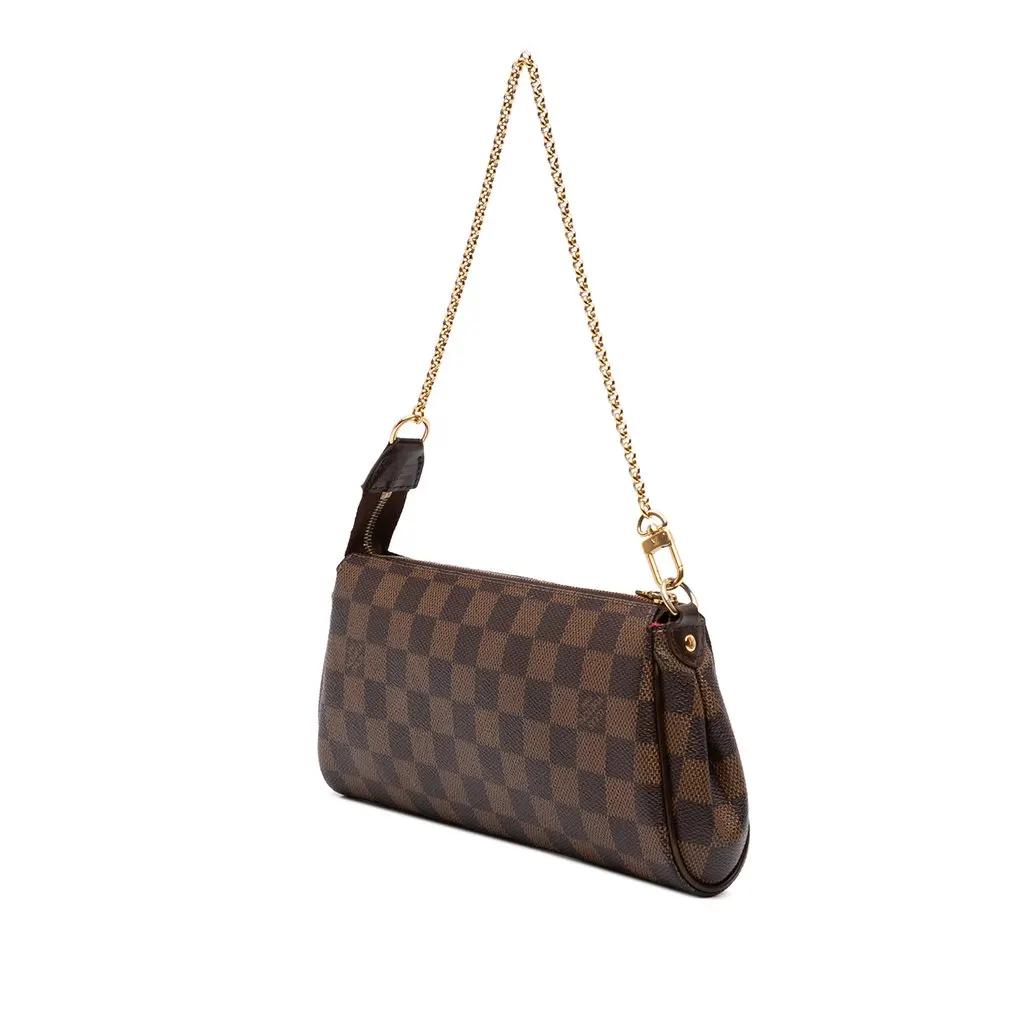 Louis Vuitton Damier Ebene Eva Brown Canvas Very good - Back View