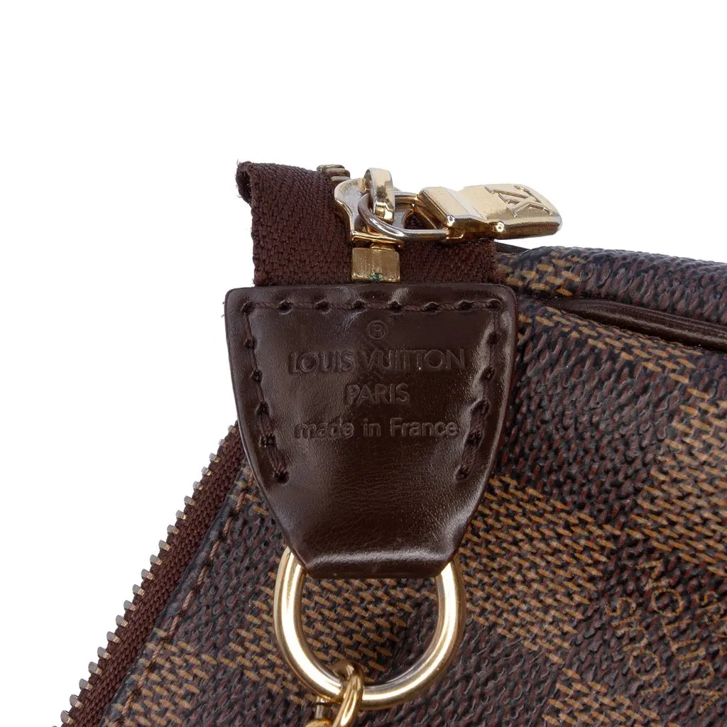Louis Vuitton Damier Ebene Eva Brown Canvas Very good - Box View