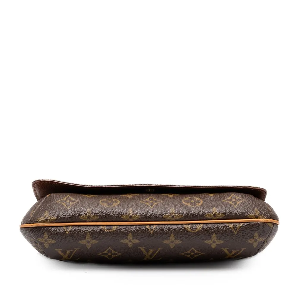 Louis Vuitton Monogram Musette Tango Short Strap Brown Canvas Good - Inside View