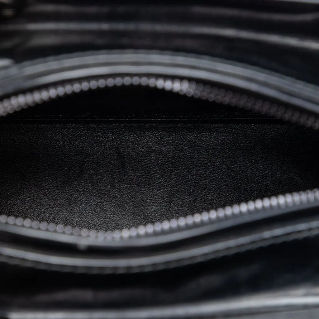 Dior Medium Patent Lady Dior Black Leather Very good - Model View