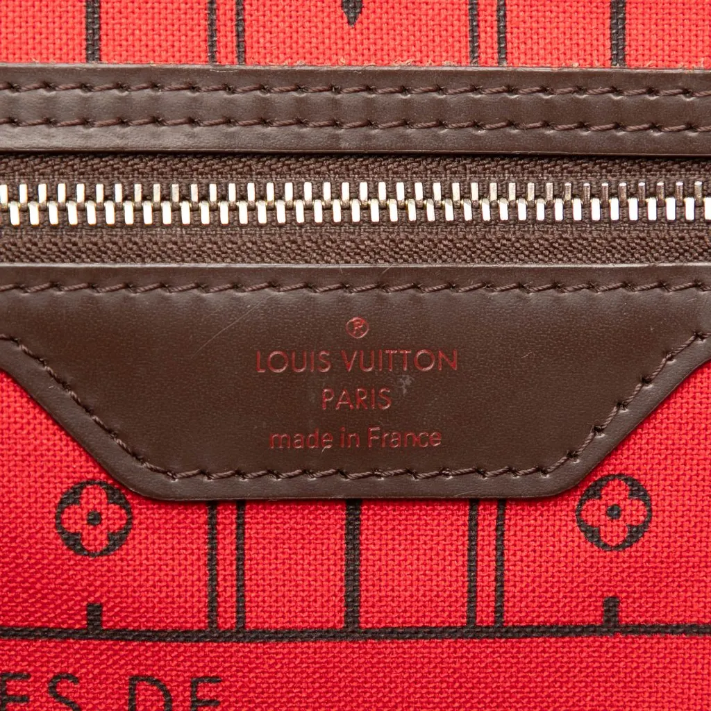 Louis Vuitton Damier Ebene Neverfull GM Brown Very good - Box View
