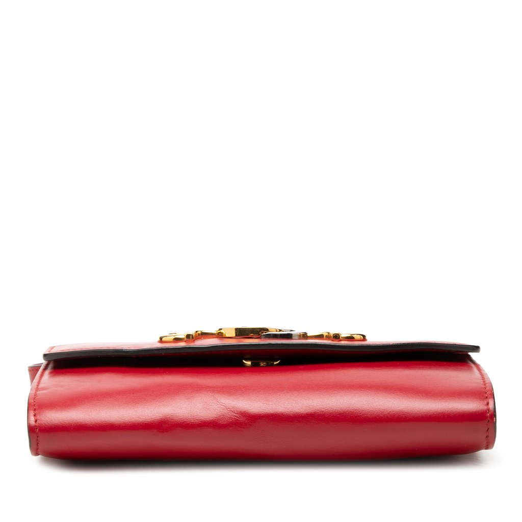 Gucci Mini Calfskin Zumi Satchel Red Mini Leather | Pre-Owne