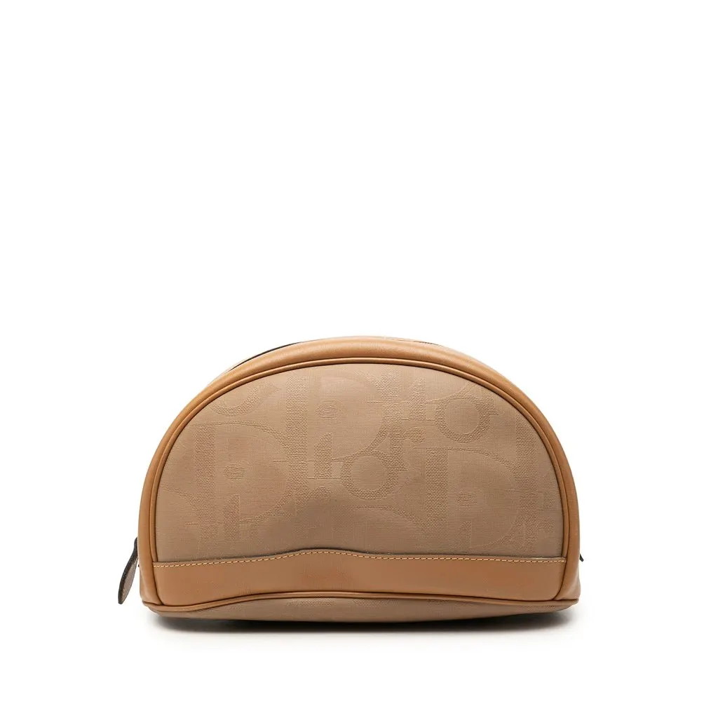 Dior Diorissimo Trotter Coated Canvas Cosmetic Pouch