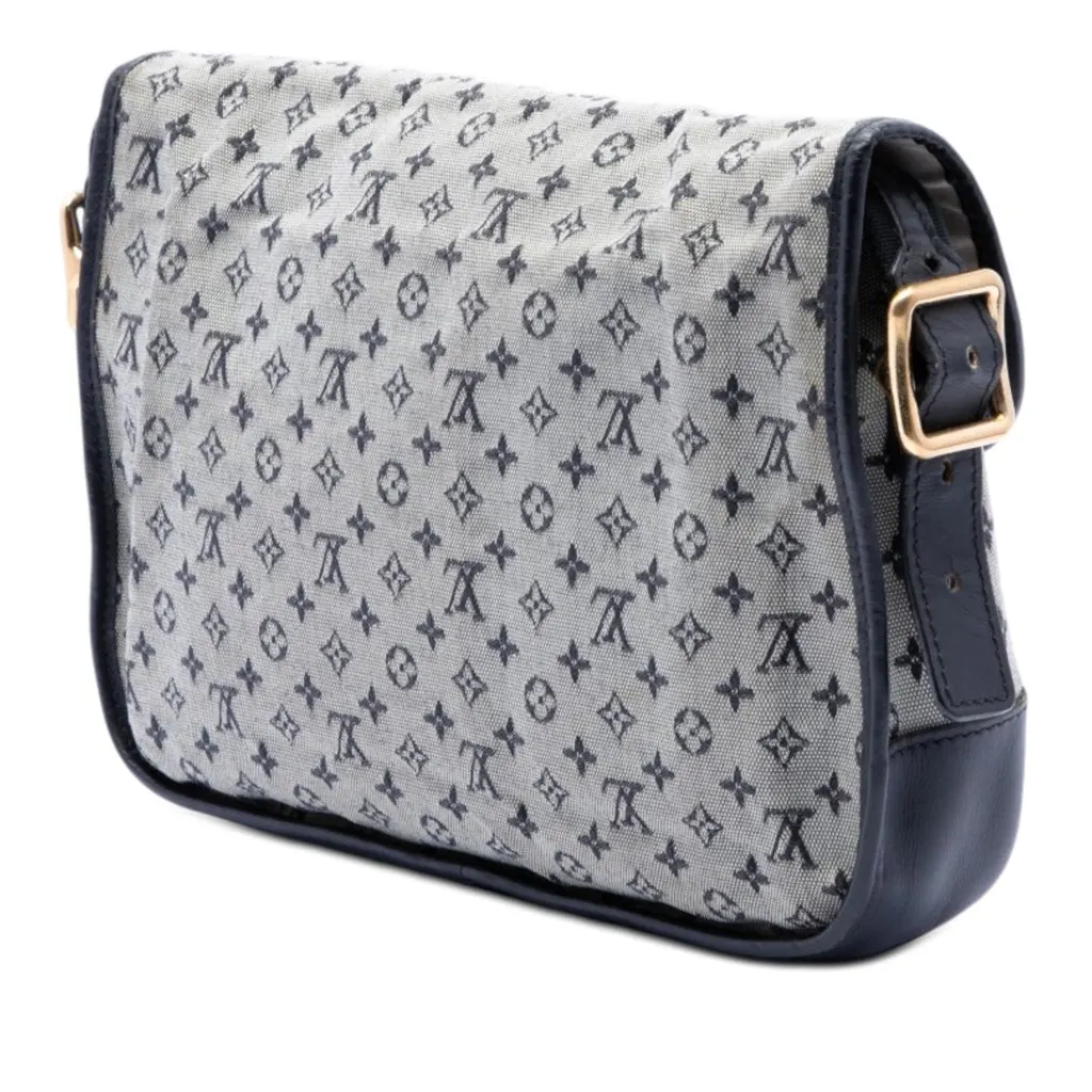 Louis Vuitton Monogram Mini Lin Marjorie Navy Very good - Back View