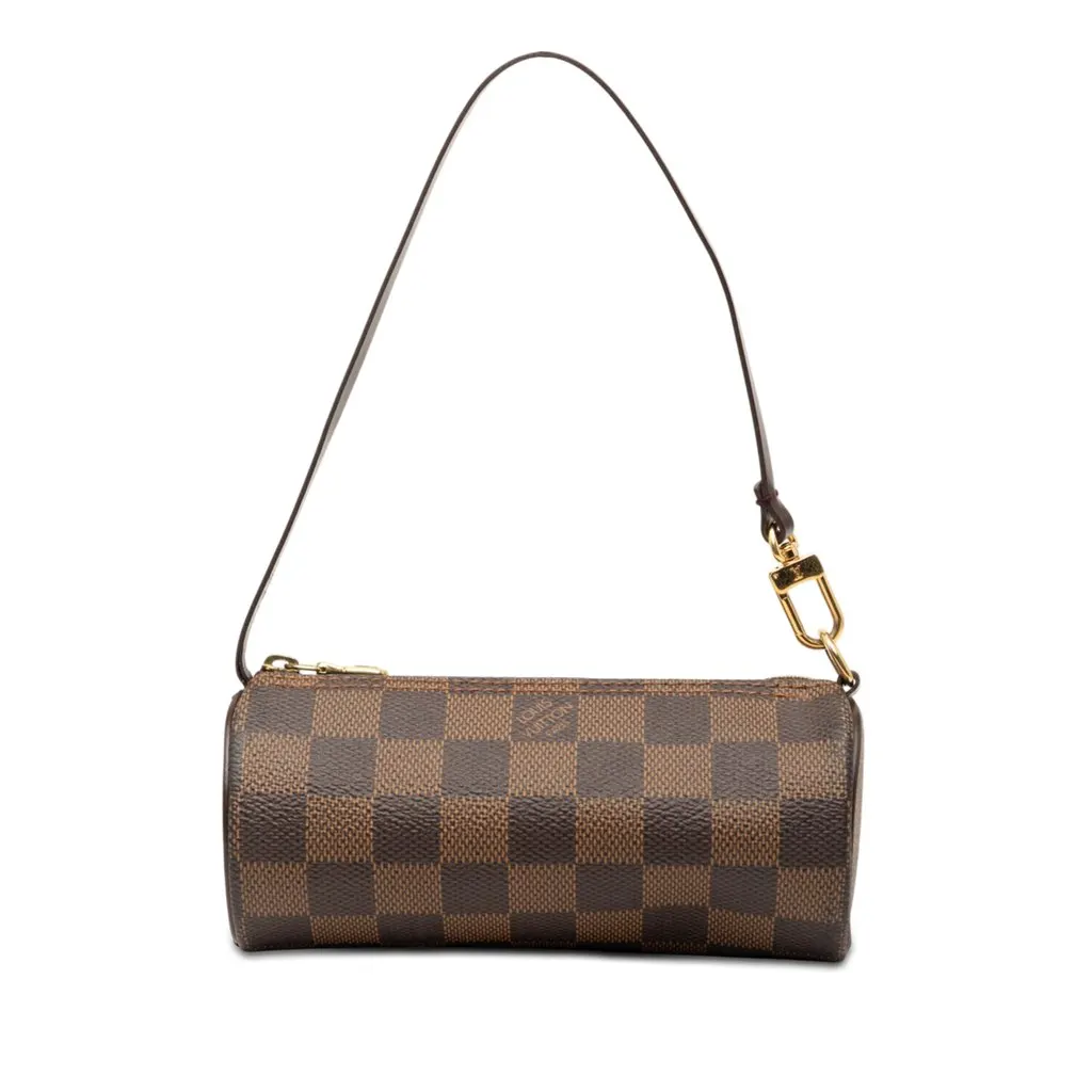 Louis Vuitton Damier Ebene Papillon Pochette Brown Very good - Front View