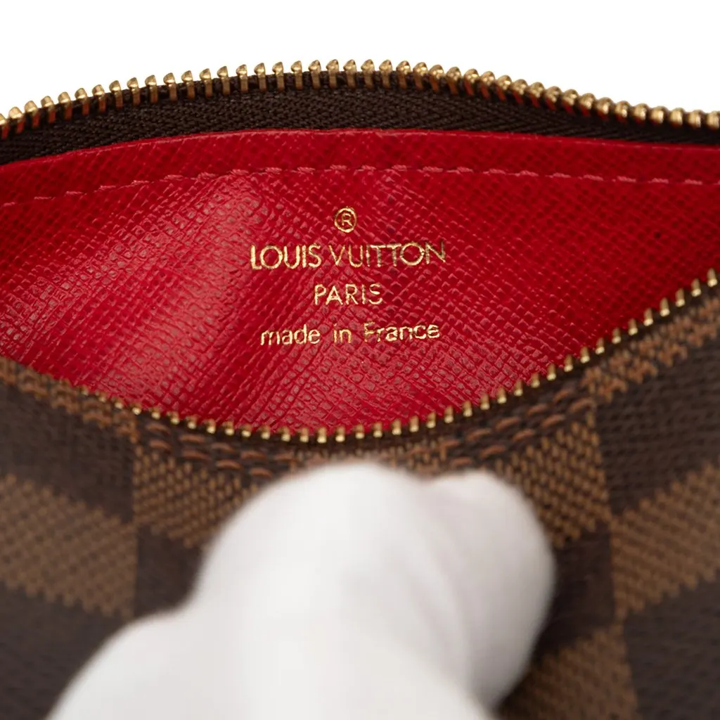 Louis Vuitton Damier Ebene Papillon Pochette Brown Very good - Box View